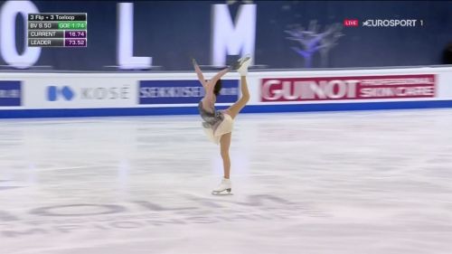 Anna shcherbakova vince l'oro mondiale a stoccolma