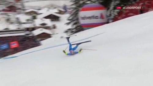 De aliprandini cade mentre era in vantaggio, poi riceve la standing ovation - sci alpino, coppa del mondo 2021/2022