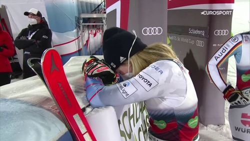 Mikaela shiffrin, quante emozioni a schladming! batte vlhova e scoppia in lacrime - sci alpino