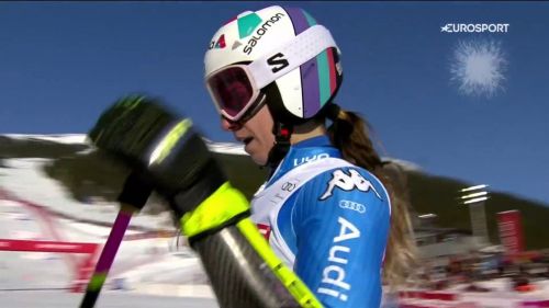 Slalom gigante femminile Åre, marta bassino veloce nella prima manche: rivivi la sua prova