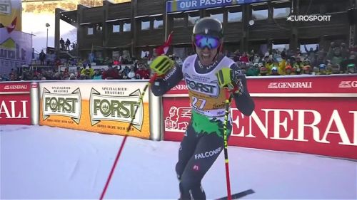 Mattia casse d'orgoglio, primo podio in carriera sulla saslong! rivivi la discesa