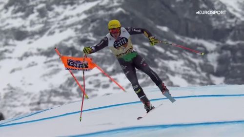 Mattia casse splendido, terzo nella discesa di wengen: rivivi il podio