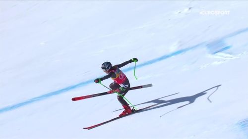 Sofia goggia, che spavento! a cortina cade nelle reti nella discesa-bis dell'olympia delle tofane, rivedi la caduta