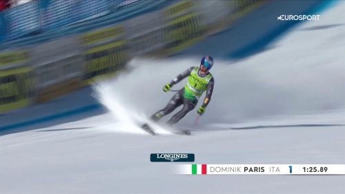 Dominik paris è tornato... anche in super g! gran 2° posto a cortina, rivivi il primo podio stagionale