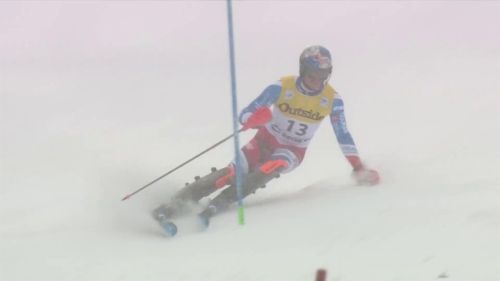 Noel al comando della prima manche di slalom maschile di palisades tahoe: rivivi la sua prova