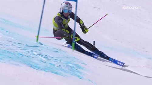 Bassino sesta, ma è sul podio di specialità: rivivi la sua manche