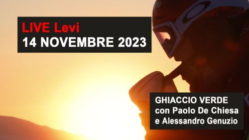 Ghiaccio Verde con Paolo De Chiesa e Alessandro Genuzio da Levi Ski Resort - 14 Novembre