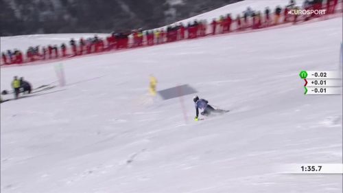 Tobias kastlunger recupera posizioni: seconda manche solida, riguardala