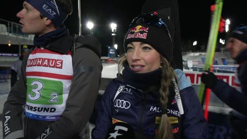 Dorothea wierer dopo il podio nella staffetta mista: 'fino a pochi giorni fa non pensavo nemmeno di gareggiare'