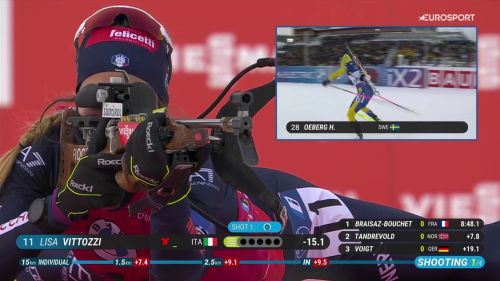 Lisa vittozzi vince l'individuale per un decimo! gli highlights in 160'