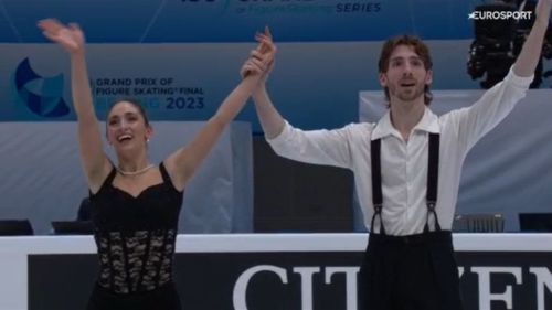 Isu grand prix - sara conti e niccolò macii a un passo dal sogno: rivivi il loro secondo posto a pechino