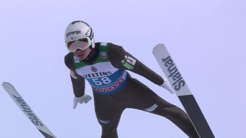 Quattro trampolini, garmisch-partenkirchen: lanisek ha il miglior salto di qualificazione con 134 m