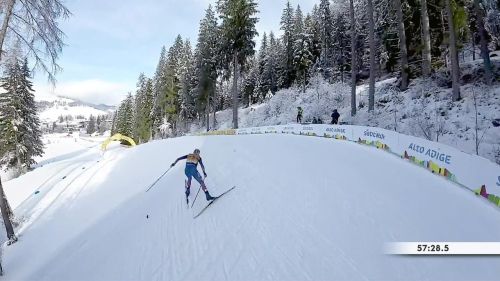 Tour de ski - jessie diggins eccezionale nella 20 km inseguimento di dobbiaco, italiane nelle retrovie