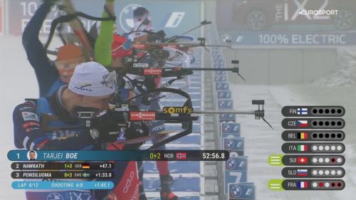 Lukas hofer pesca il jolly, l'italia torna in corsa per il podio nella staffetta maschile