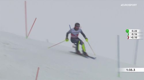 Sala torna in top 10: è settimo, rivivi il suo slalom