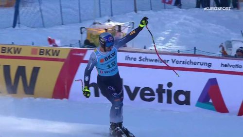 Dominik paris sfiora il podio in nel super g di wengen, ma esulta lo stesso al traguardo