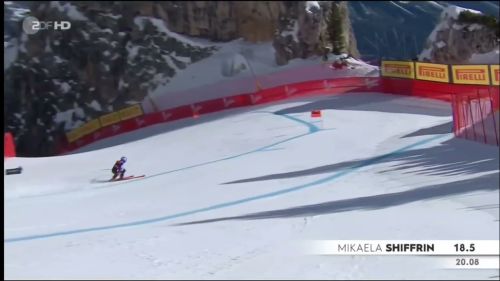 L'incidente di mikaela shiffrin a cortina d'ampezzo - 26 gennaio 2024
