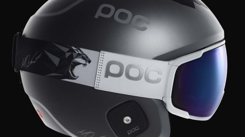 Marco Odermatt firma le nuove edizioni del casco POC da gara