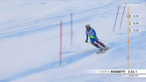 Marta rossetti recupera e regala all'italia l'8° posto: il video della sua manche