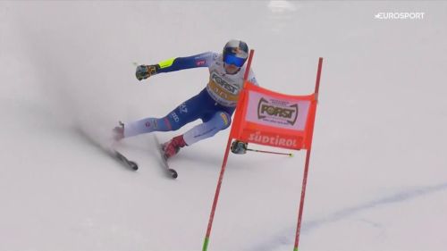 La rimonta di alex vinatzer sulla gran risa! in gigante il gardenese è nella top 10, il video