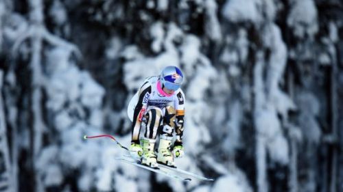 Lindsey vonn vince la discesa femminile di coppa del mondo di garmisch-partenkirchen 21 gennaio 2017