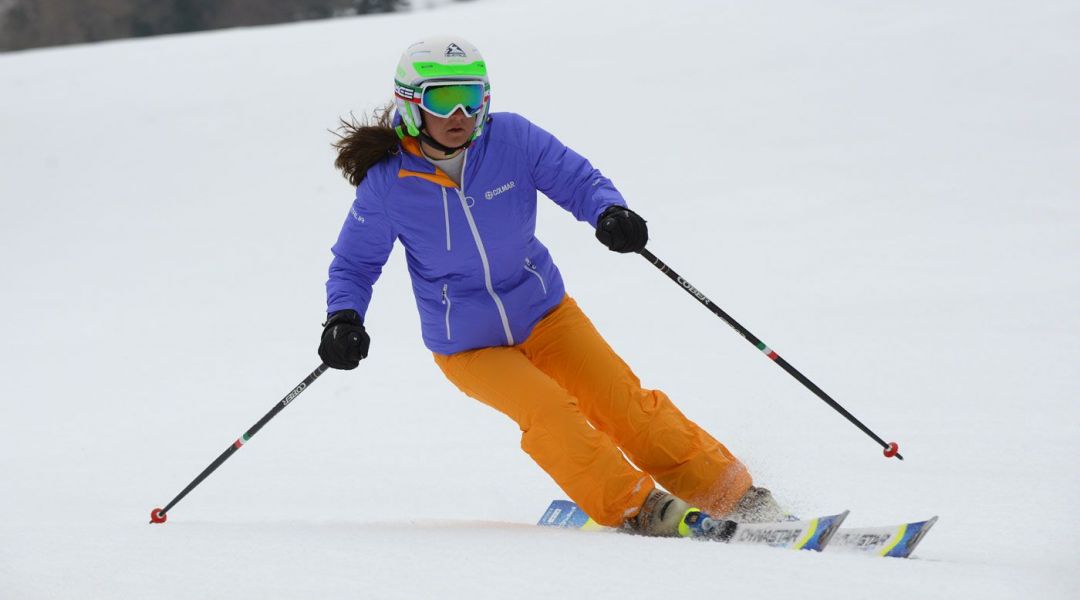 Francesca Rudisi al test di Dynastar Omeglass Pro R20 Racing (2015)