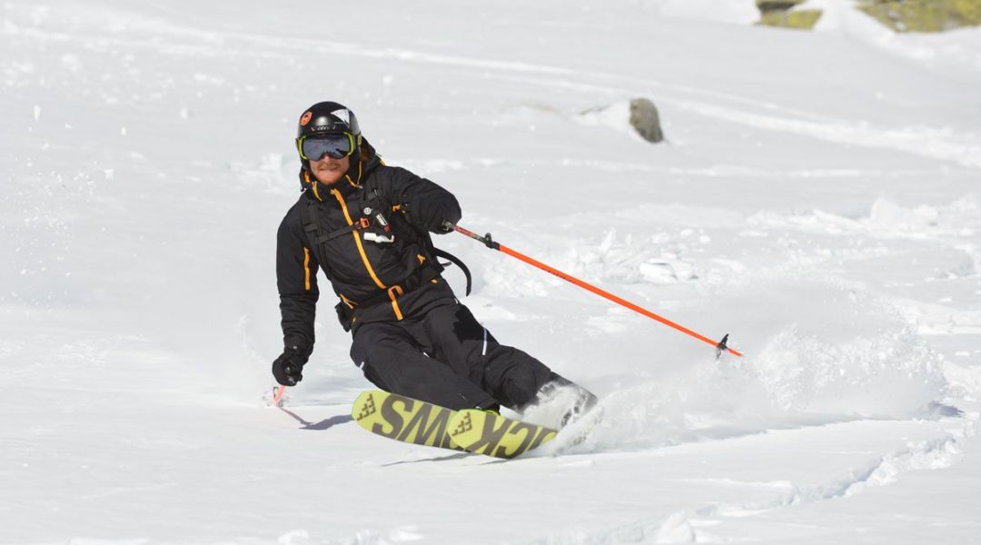 Paolo Pernigotti al test di Blackcrows Anima (2017)