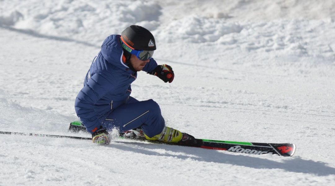 Denis Kaneider al test di Nordica Dobermann Spitfire Pro EVO (2017)