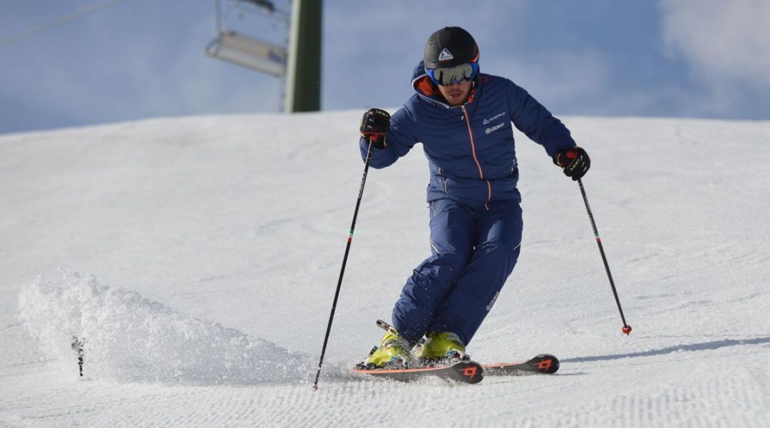 Denis Kaneider al test di Volkl RTM 86 UVO (2017)