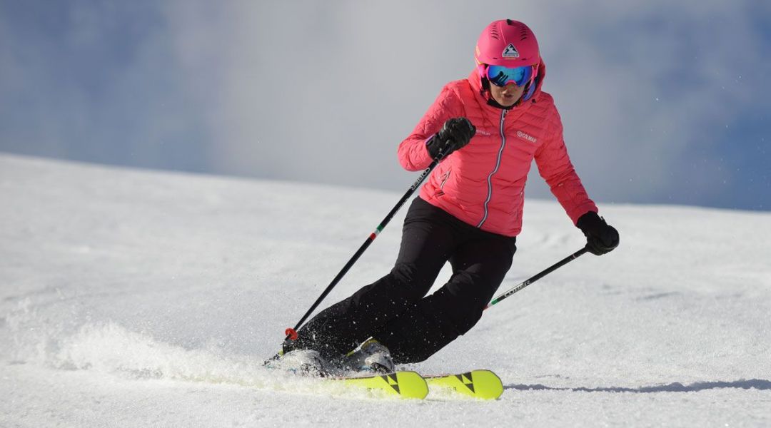 Carolina Ponato al test di Fischer RC4 The Curv DTX (2017)