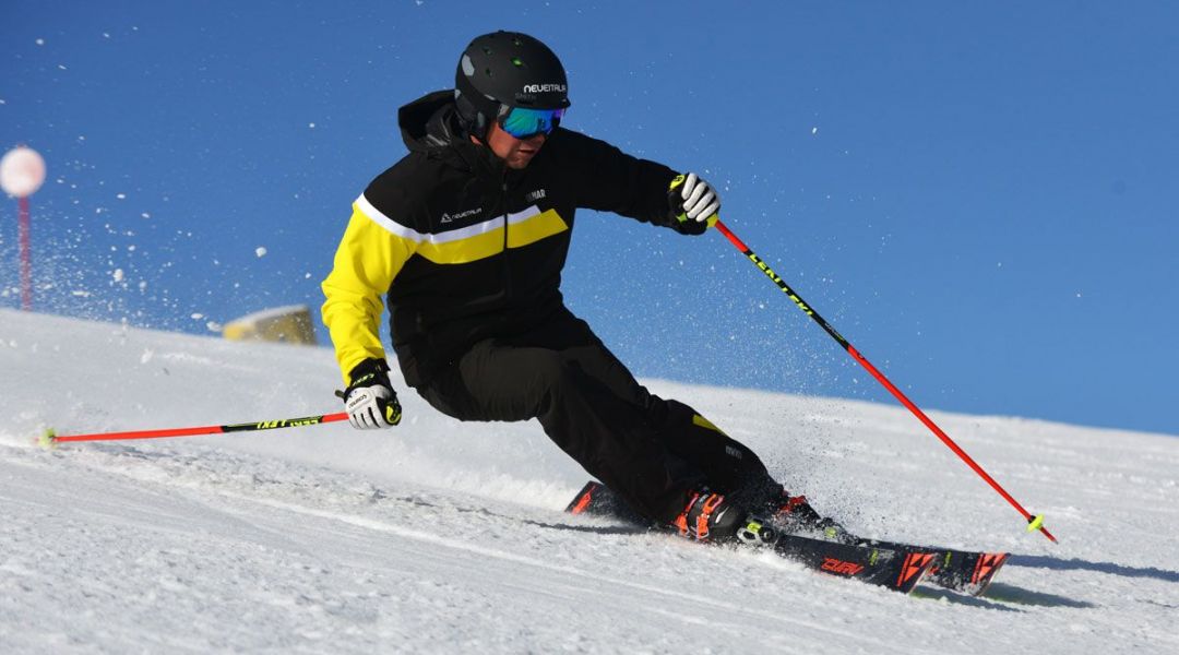 Federico Salvagno al test di Fischer RC4 The Curv CB 164 (2018)