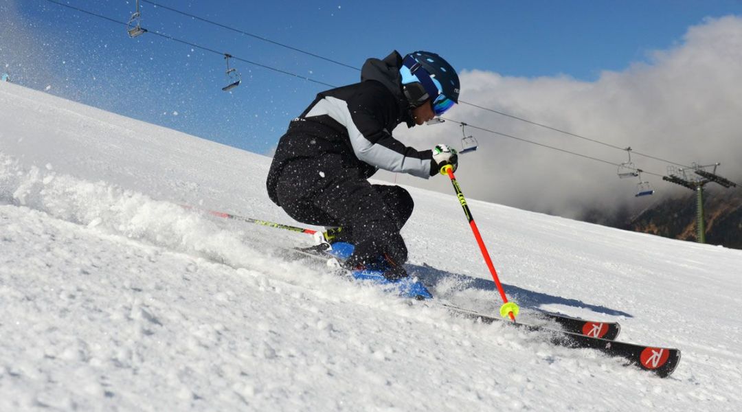 Giovanni Manfrini al test di Rossignol Hero Elite ST Racing (2018)