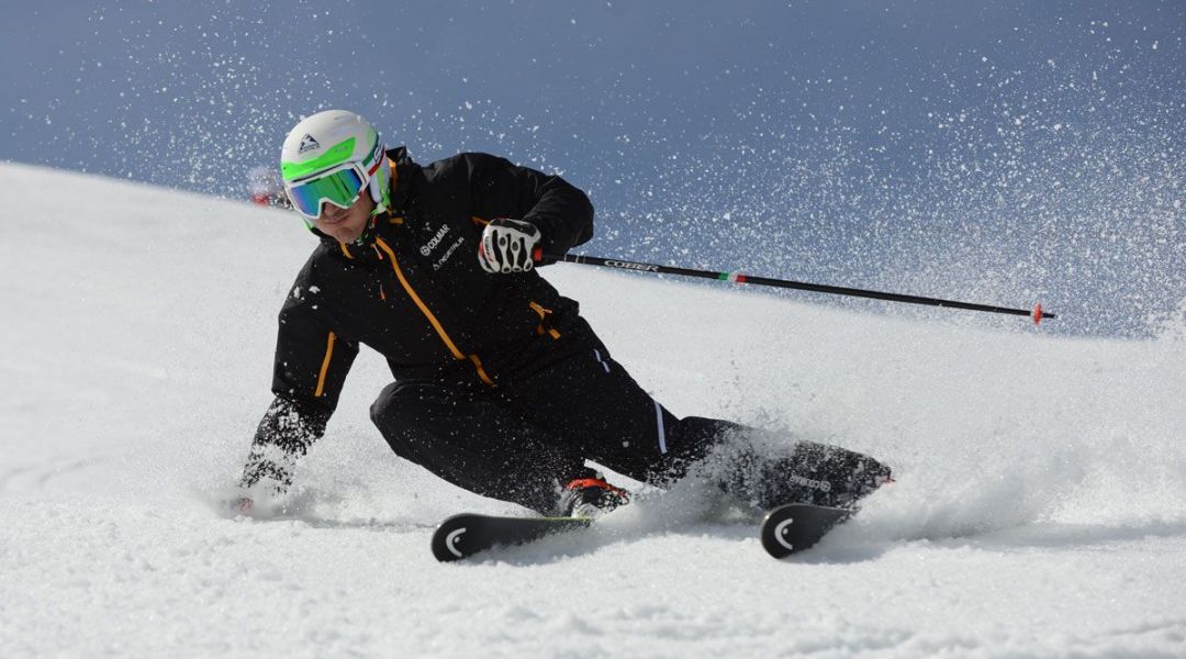 Andrea Odinotte al test di Head iRace (2016)