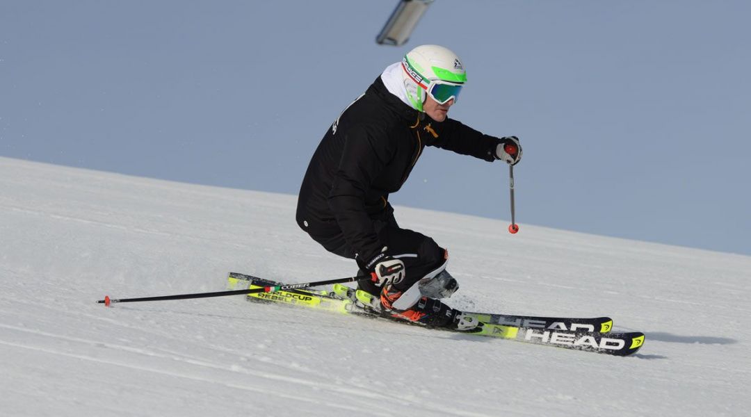 Andrea Odinotte al test di Head iSL (2016)