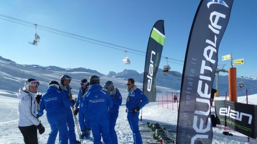 Ski test Elan campo base