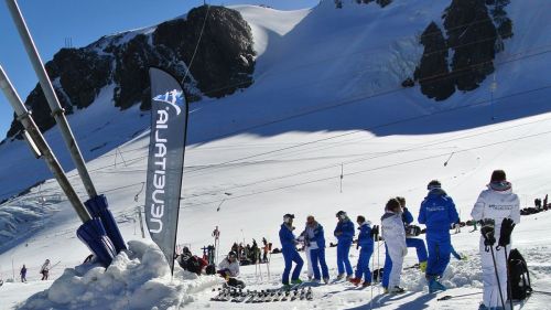Ski test Head con vista sul piccolo Cervino
