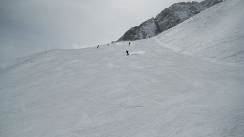 Canalone prima del Fedaia