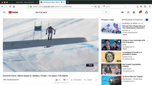 Dominik paris vince il superg di soldeu e conquista la coppa del mondo di specialità