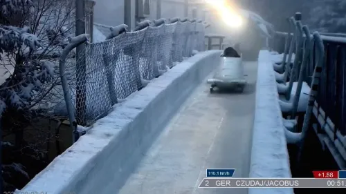 Altenberg Coppa Europa Bob 2020-21 - Allenamenti ufficiali 06-01-2021