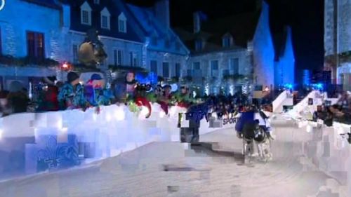 Red bull crashed ice goalies ride