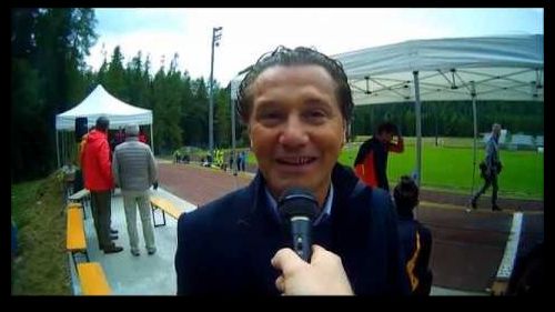 Campionati italiani di spinta 2018 - intervista al sindaco di cortina