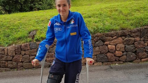 Gravissimo infortunio per Manuela Malsiner