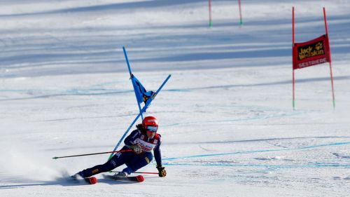 Mattia Cason si prende la prima discesa al Piz Sella: bruciato per un centesimo il francese Caillot