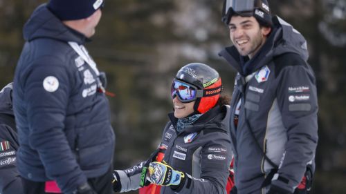 Azzurre incollate a Grenier e Gut-Behrami: Brignone a 16 centesimi, Bassino a 24, poi Shiffrin e le altre grandi