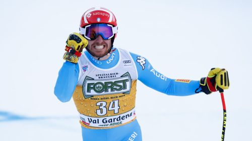 Dominik Paris   allenamenti in Alto Adige