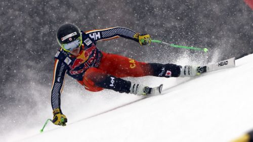 La prima discesa di Saalbach parla Bosca 12°
