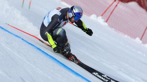 Dominik Paris   allenamenti in Alto Adige