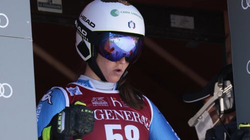 Dominik Paris   allenamenti in Alto Adige