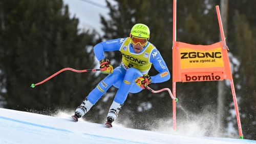 Dominik Paris   allenamenti in Alto Adige