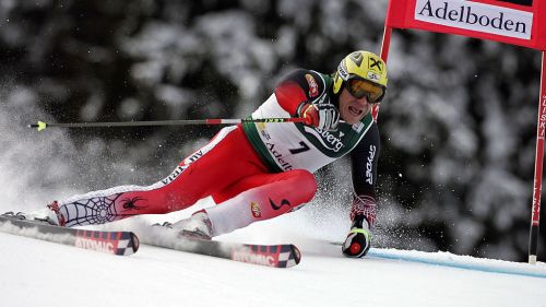 Federica Brignone al microfono di Dario Puppo - FISI Media Day 2024 - Milano